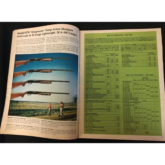 Remington Sporting Firearms & Ammunition VINTAGE 1975 Catalog - Picture 3 of 6